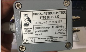 Kalinsky Sensor Elektronik壓力表